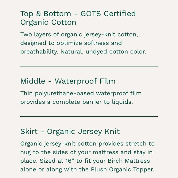 Birch Living Queen Mattress Protector - Picture 4 of 4